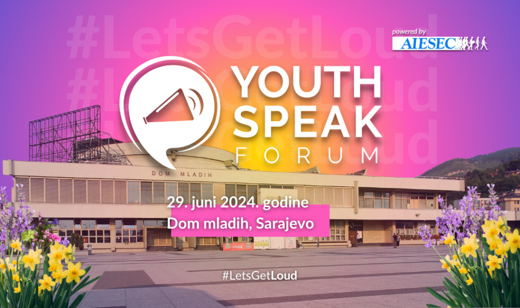 Otvorene prijave za YouthSpeak Forum 2024: Pridružite se najvećoj platformi za mlade uBiH!