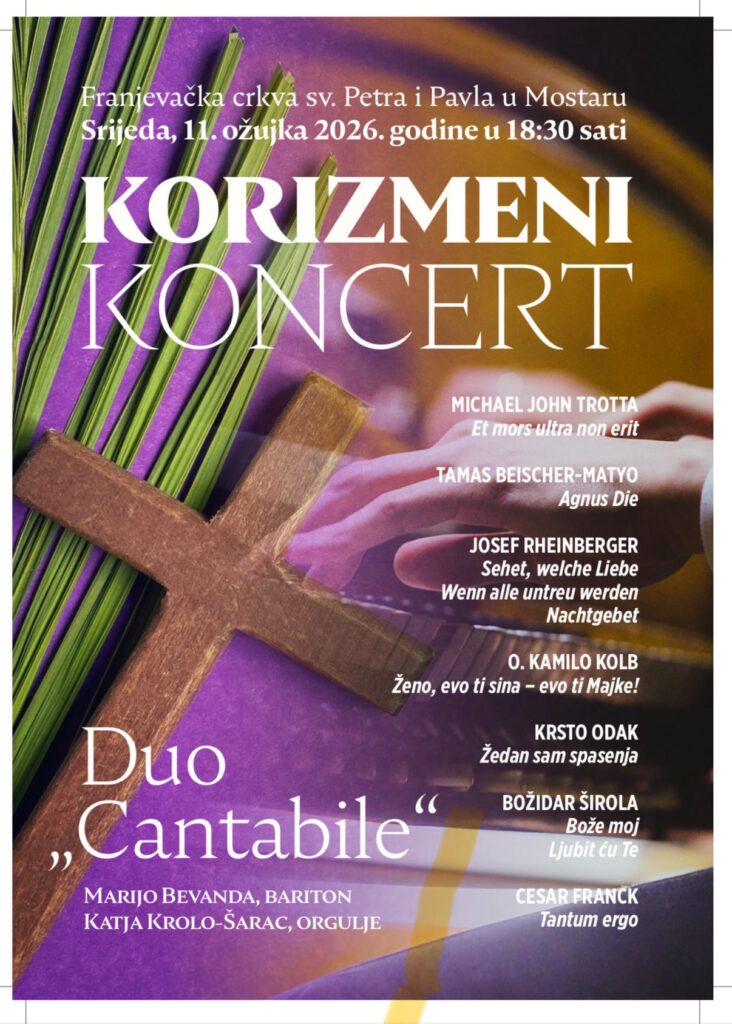 Poziv na korizmeni koncert