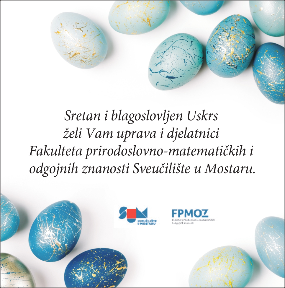 Uskršnja čestitka FPMOZ-a