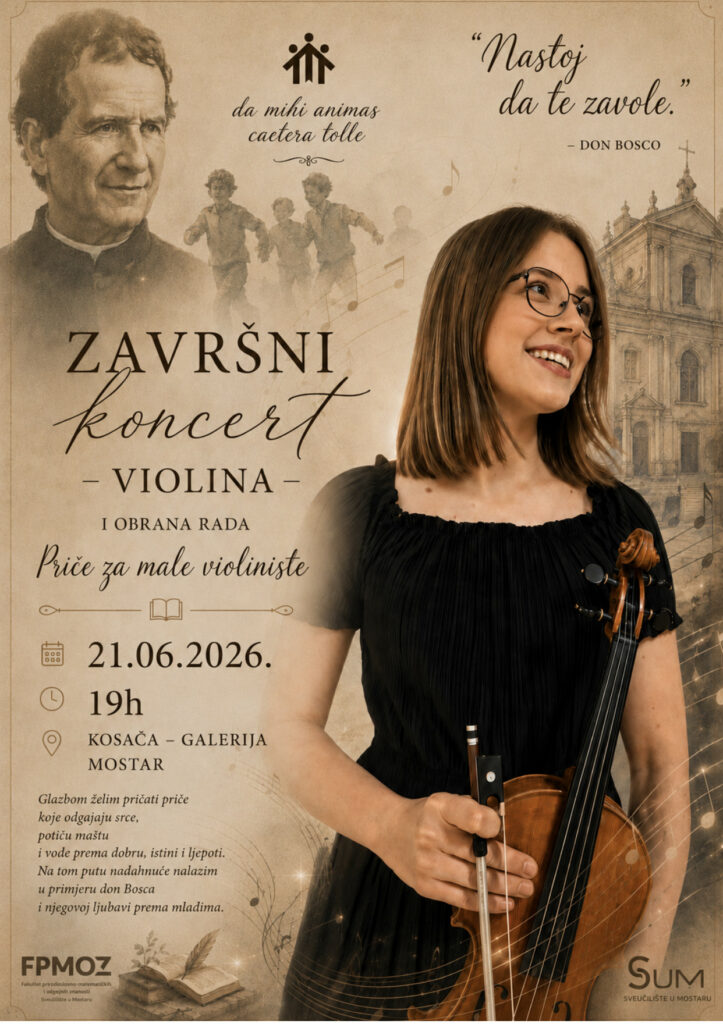 Završni koncert i obrana rada studentice Ane Barbarić